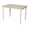 International Concepts Rectangle Solid Wood Top Table, Turned Legs, Unfinished, 30 W, 42 L, 30 in H, Wood, Unfinished K-3042-330T - alternate 1
